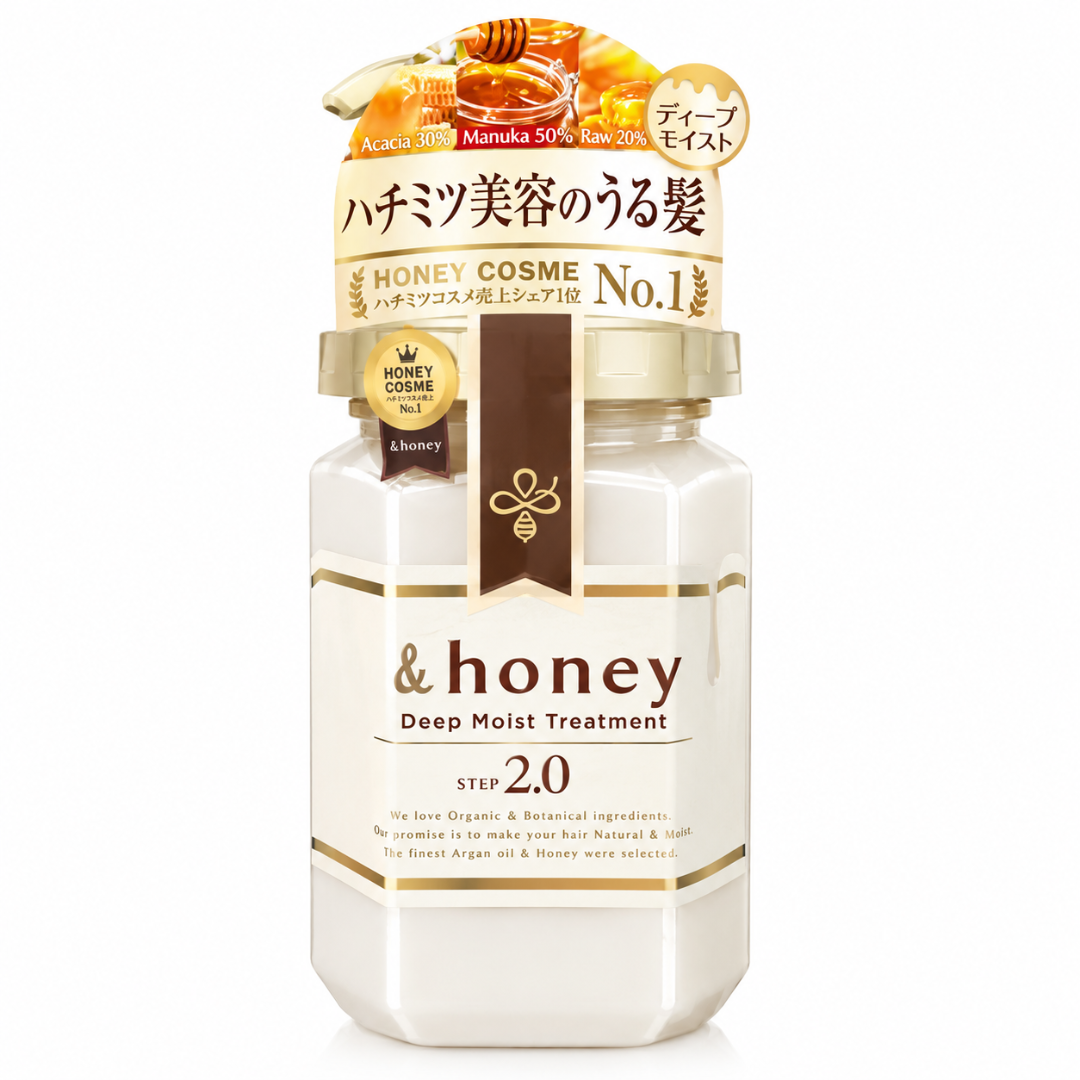 1 &honey Deep Moist Treatment 2.0 (Hair Conditioner) 445gm - Image 1