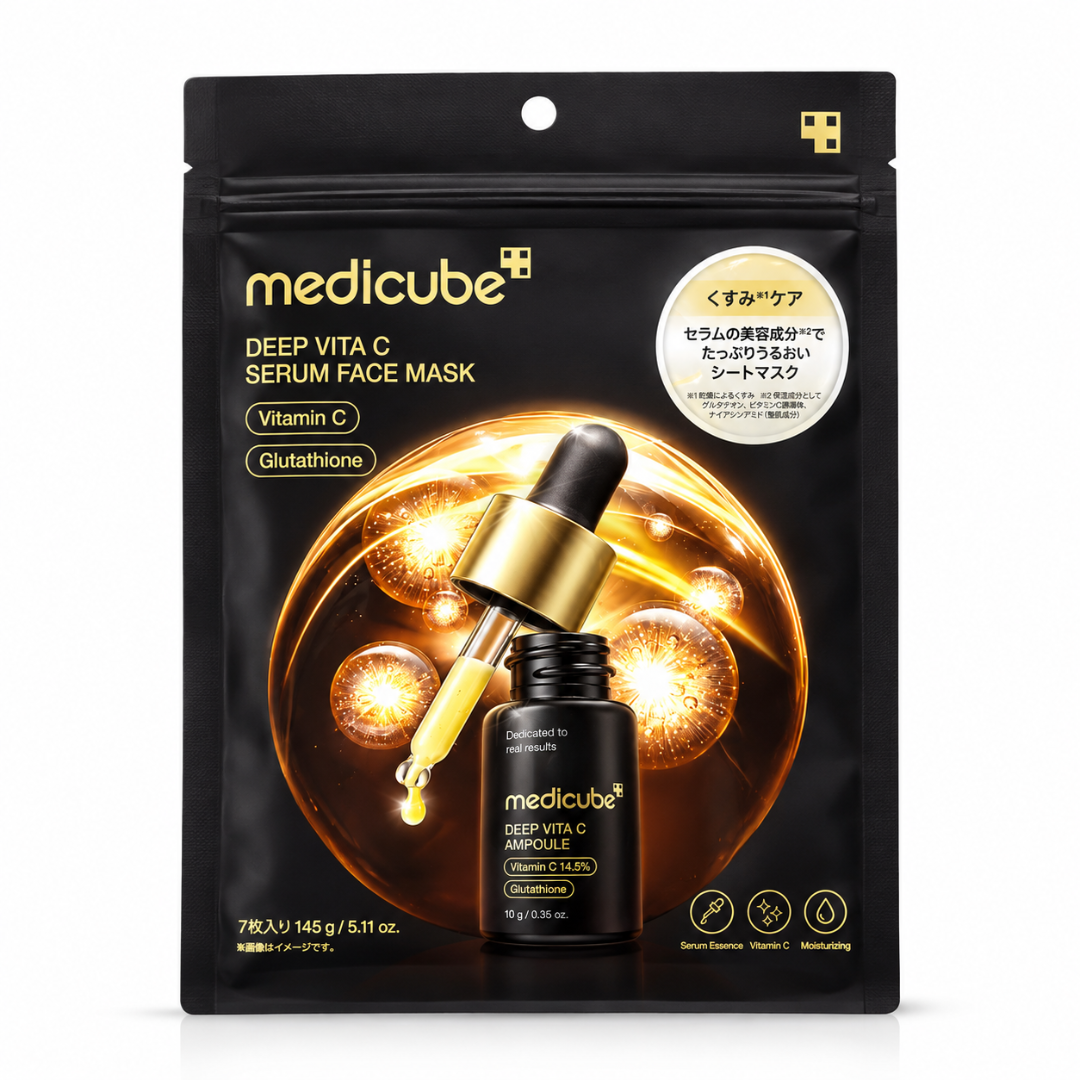 Medicube Deep Vita C Serum Mask 7 Sheets Medicube Deep Vita C Serum Mask 7 Sheets - Image 1